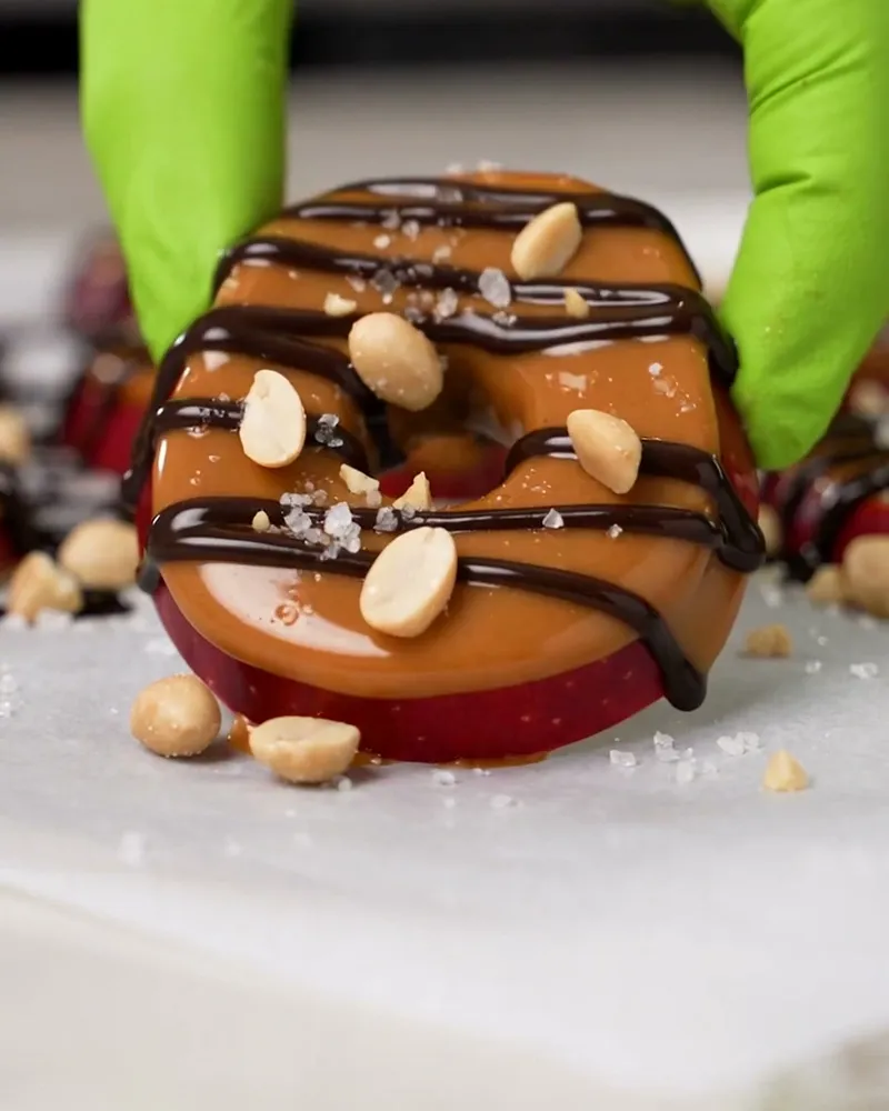 Caramel Apple Protein Slices